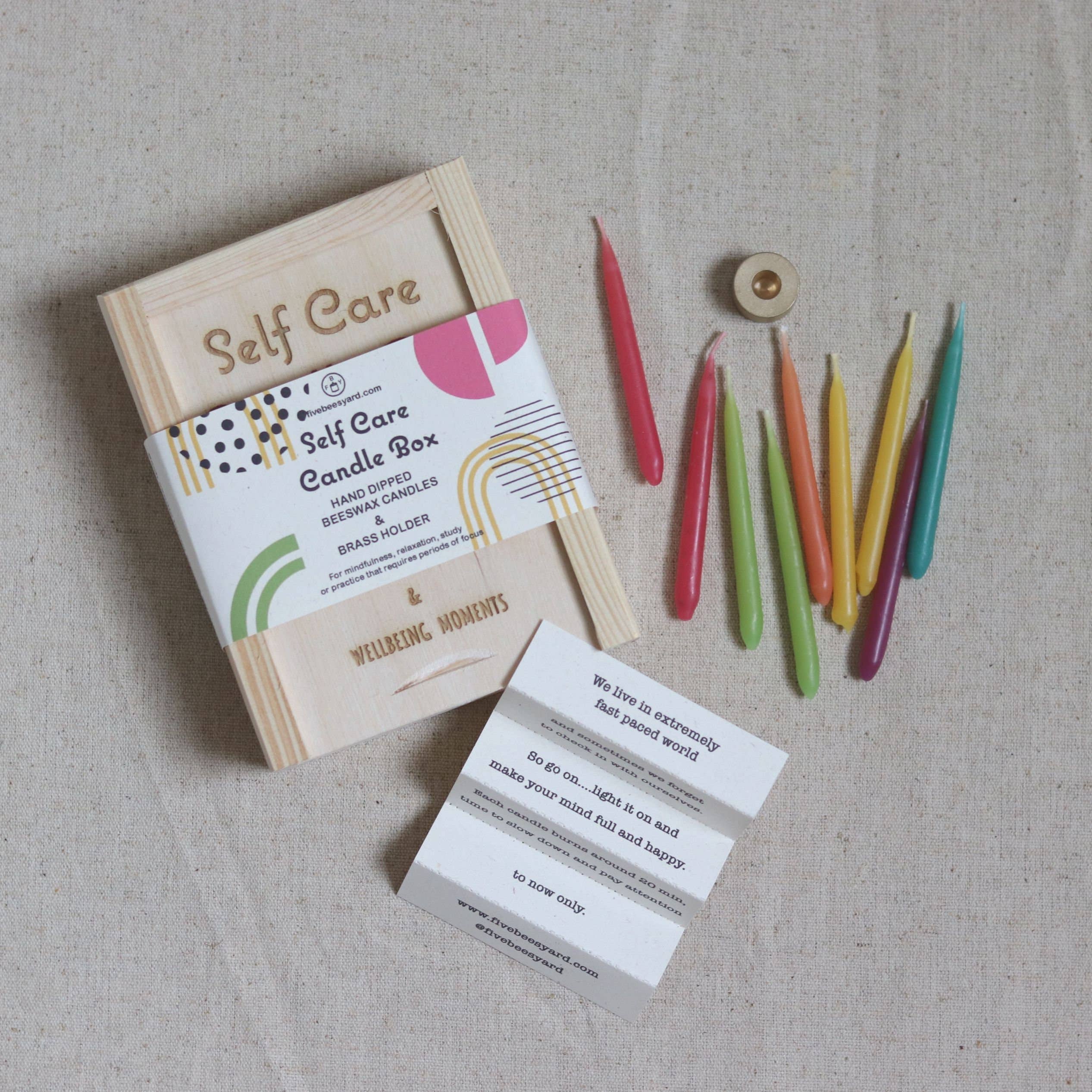 Five Bees Yard - Wholesale Tapered Candle/Candlestick - Gift for her,Gift for mum,Anniversary gift,Meditation gift3