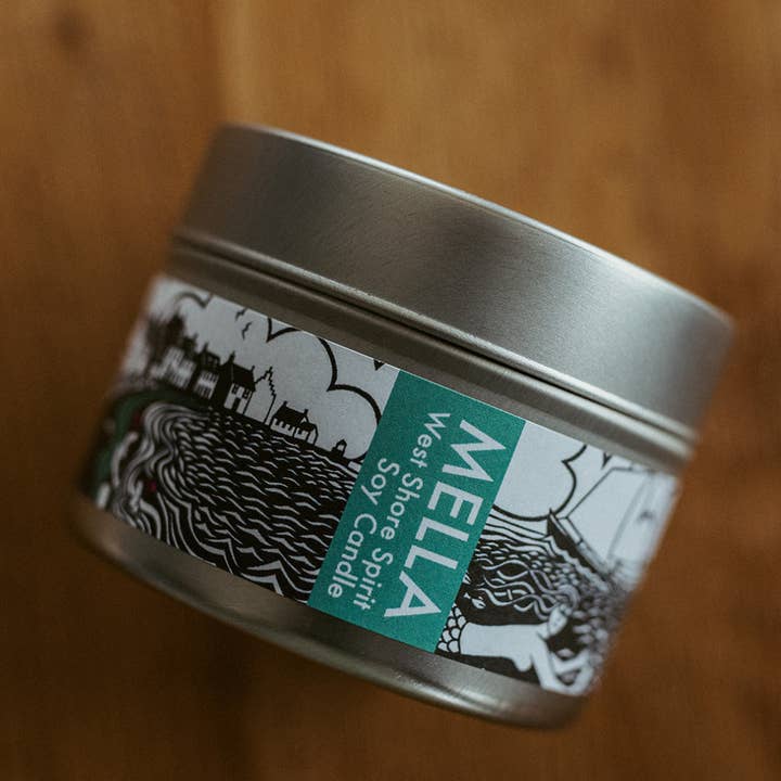 MELLA Handmade Soap - Wholesale Travel Candles - West Shore Spirit Travel Candle2