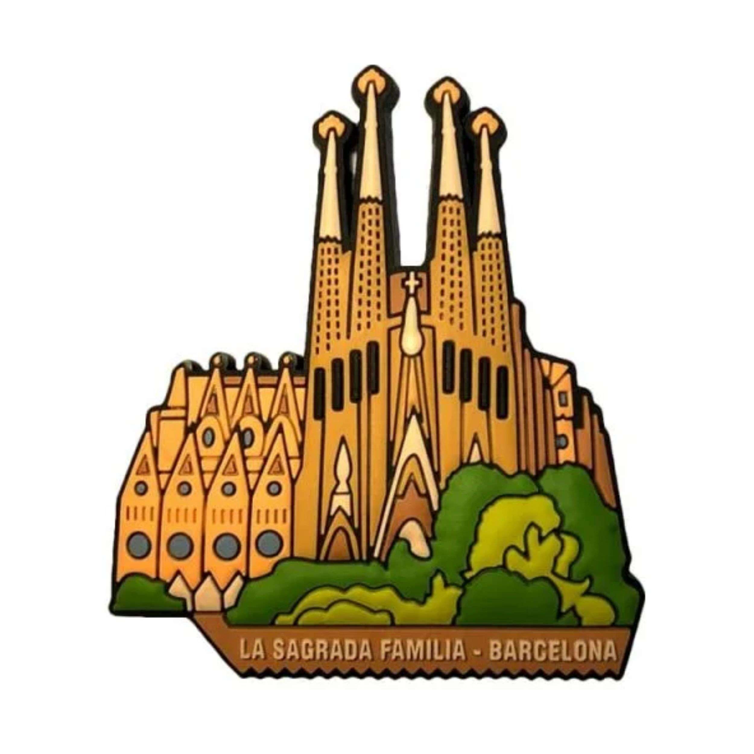 Astur Pins - Wholesale Magnet - PVC Magnet – Sagrada Familia Barcelona – M0600