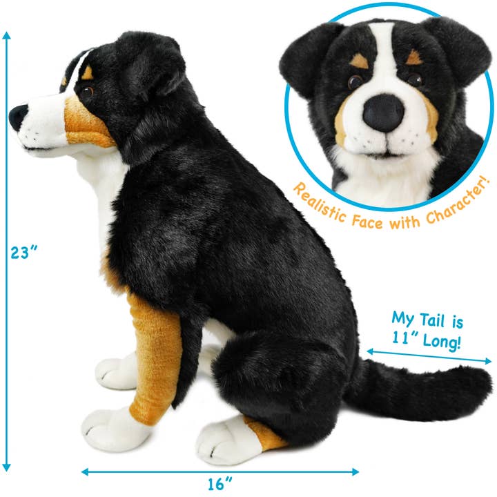 VIAHART Toy Co. - Wholesale Stuffed/plush toy β Kids & baby - Bryson the Bernese Mountain Dog | 23 Inch Stuffed Animal2