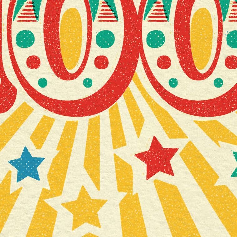 Pennychoo - Vente Cartes d'anniversaire - 100e anniversaire des célébrations du cirque2