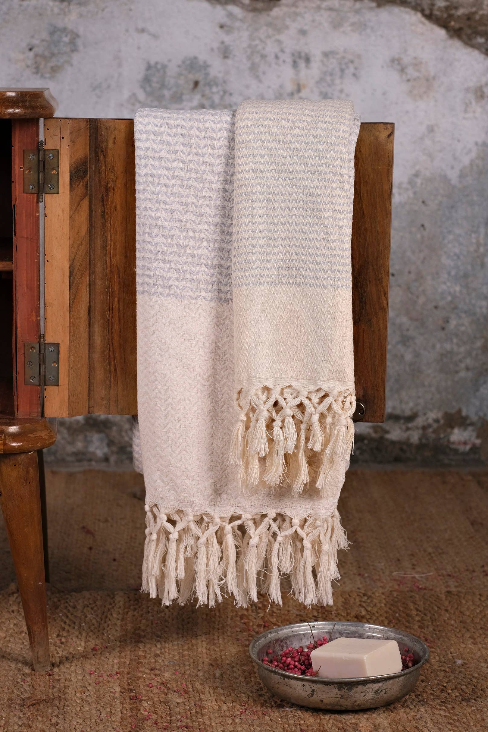 Eco Cotton House - Vente Serviettes de bain - Serviette de bain turc et de plage de haute qualité17