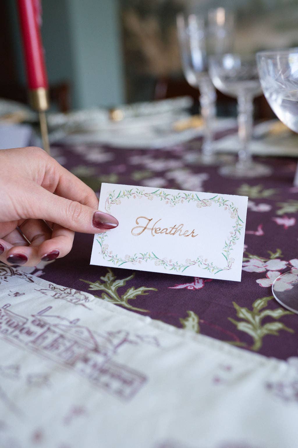 Studio E Bloom - Wholesale Place Card / Place Holder - Blooming Arbor Name Cards2