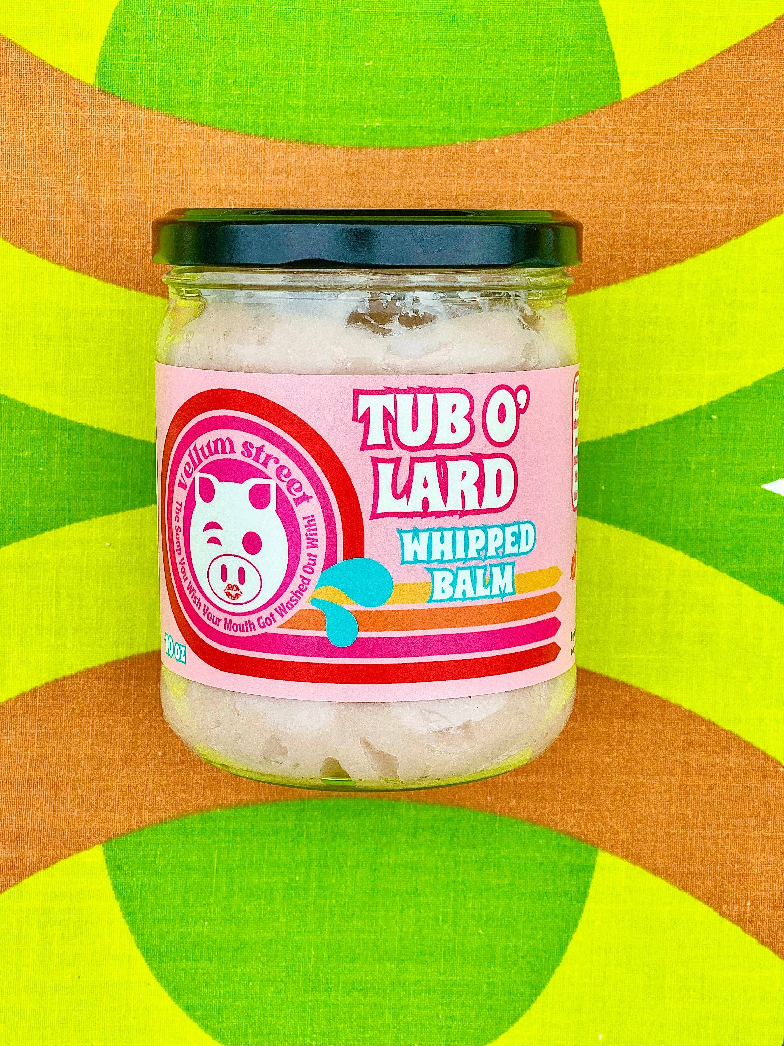 Vellum Street - Wholesale Body Balm/Butter - Tub O' Lard Whipped Balm (12oz)8