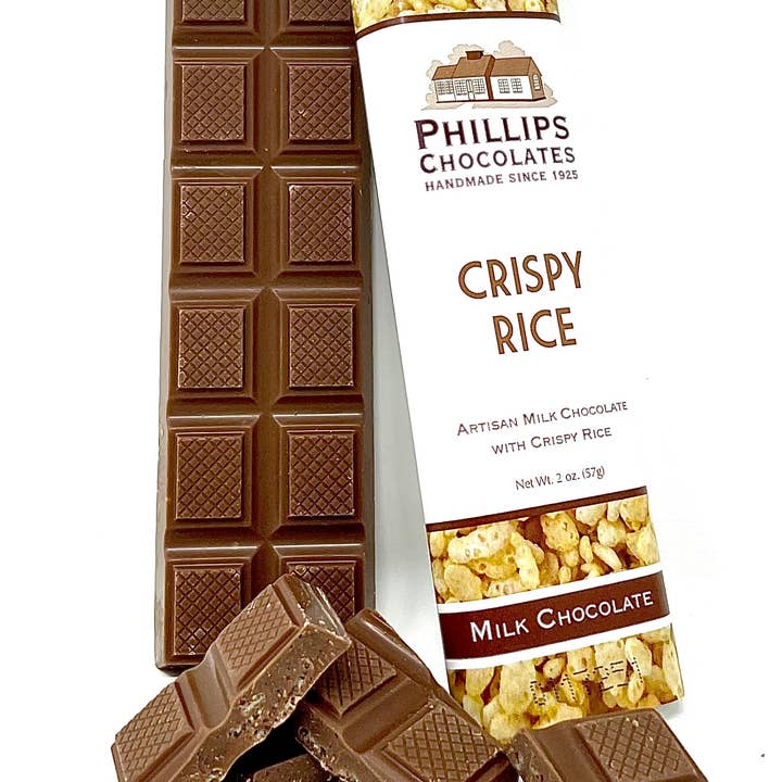 Phillips Chocolates - Wholesale Chocolate Bar - Crispy Rice Milk Chocolate Bar