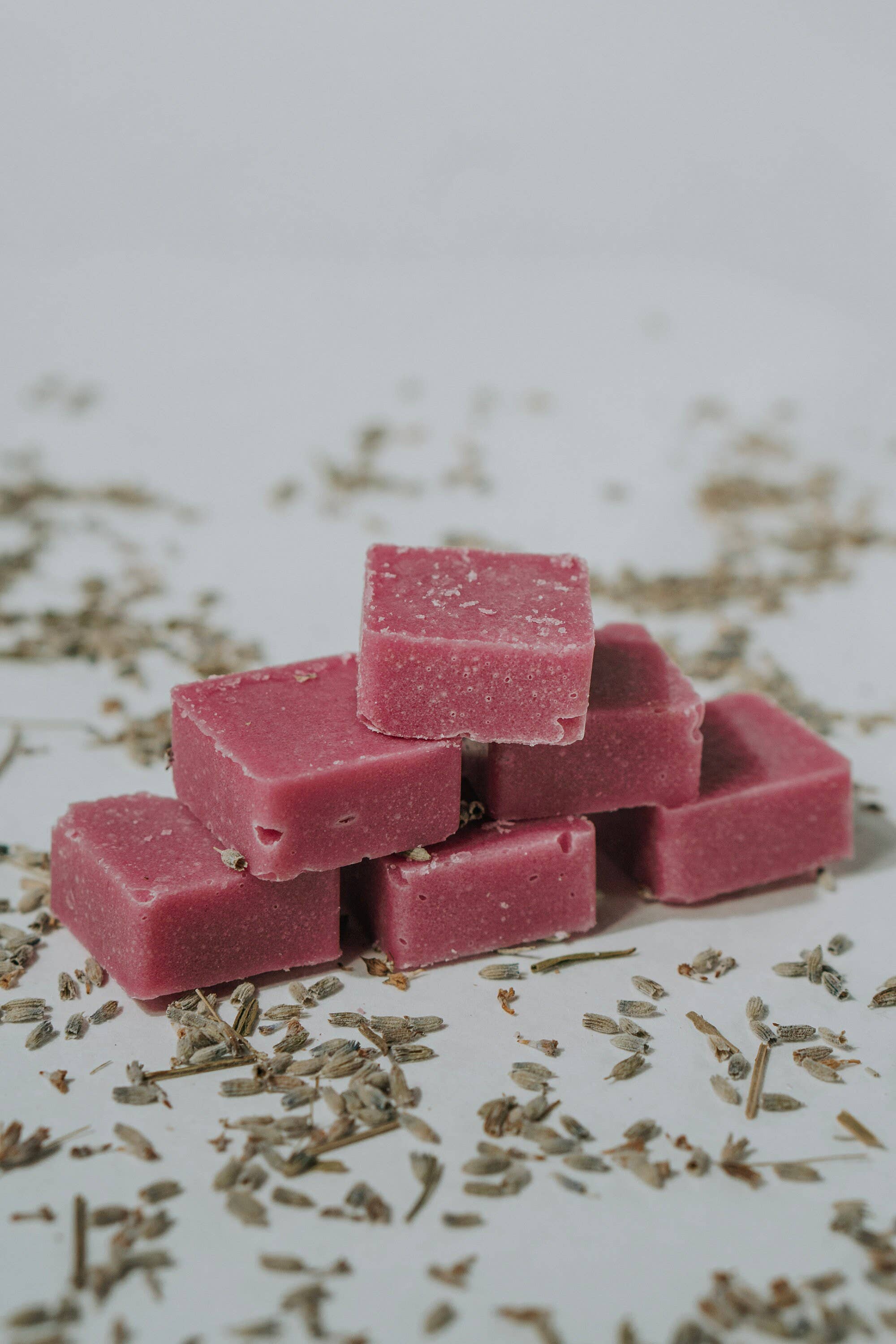 Kaya Selfcare - Wholesale Body Scrub/Exfoliant - Lavender Chamomile Vegan Sugar Scrub Cubes - Refillable1