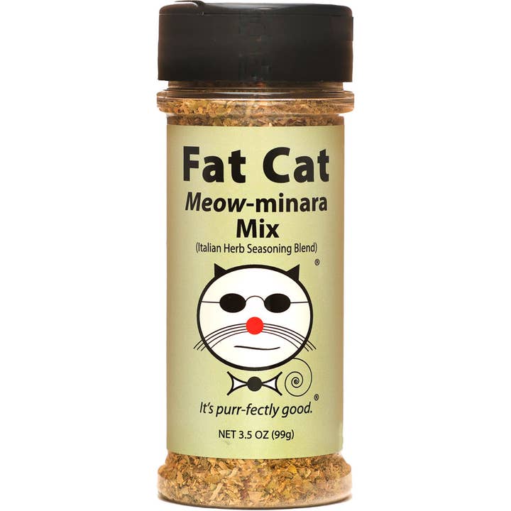 Meow-minara – Italian Herb Seasoning (half case / 6 ct) for wholesale by Fat Cat
