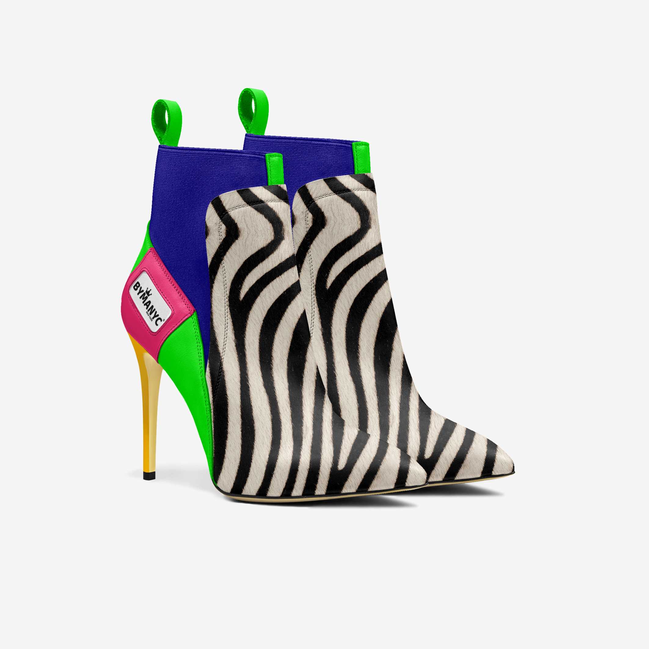 BYMANYC NEW YORK - Wholesale High Heels - Women's - Vegan Heeled Shoe Women BYMANYC ® New York Chelsea Noir Edge1