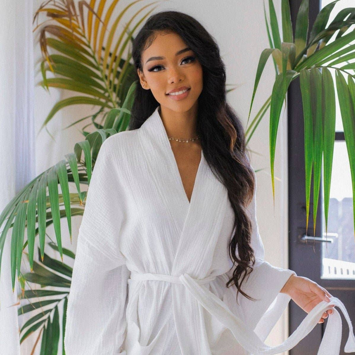 Keikico - Vendita all'ingrosso Vestaglia - Donna - Vestaglia in garza7