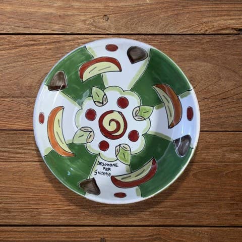 Ceramiche De Simone - Wholesale Dinner Plate - De Simone's Dish for Giusina "Cassata d'Amare"5