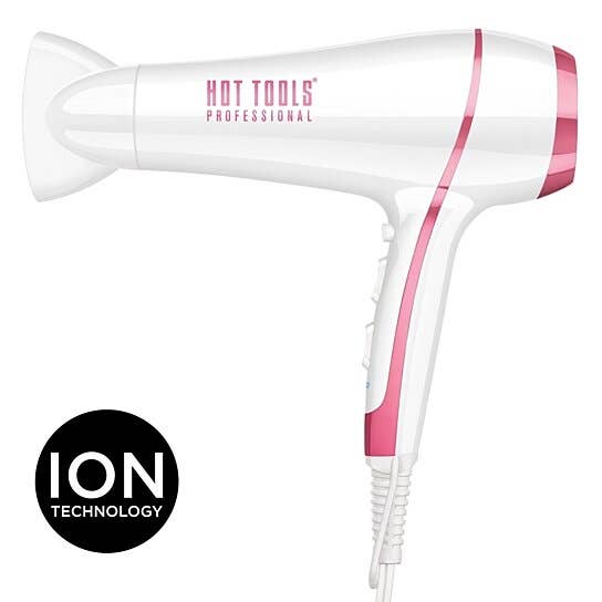 iTech361 - Vente Sèche-cheveux - Hot Tools Séchoir à cheveux ionique professionnel 1875W, rose2