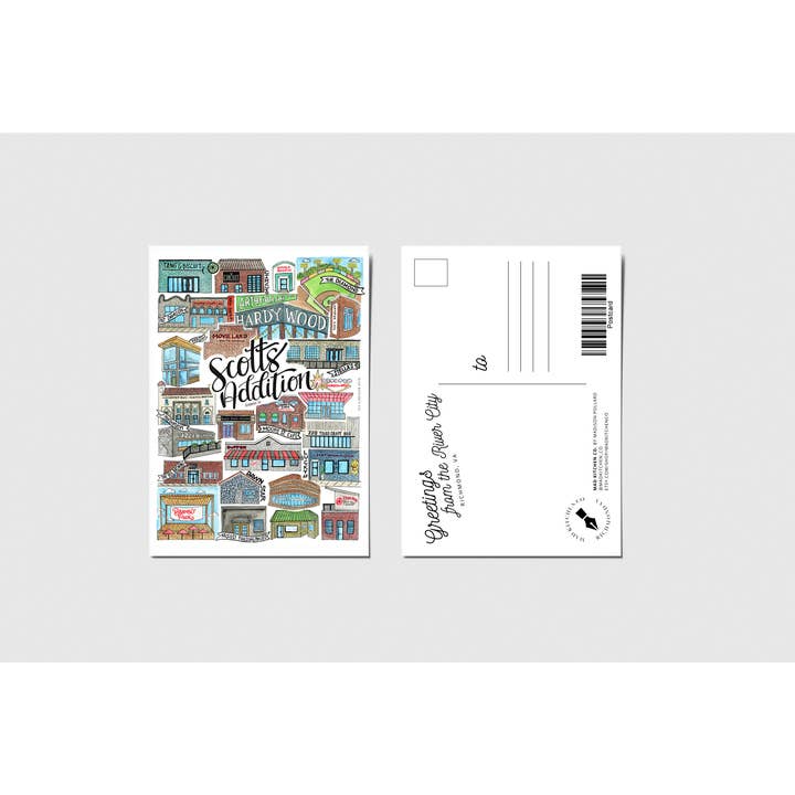 Mad Kitchen Co. - Wholesale Postcard - Scott's Addition Postcard