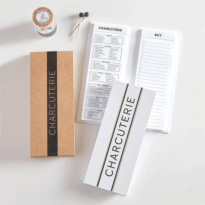 Santa Barbara Design Studio by Creative Brands - Wholesale Notepad - Charcuterie List Pad - White