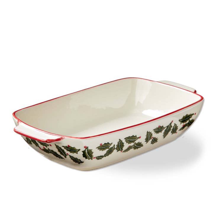 tag - Wholesale Baking Dish - Tis The Season Rectangle Baking DishStoneware Christmas