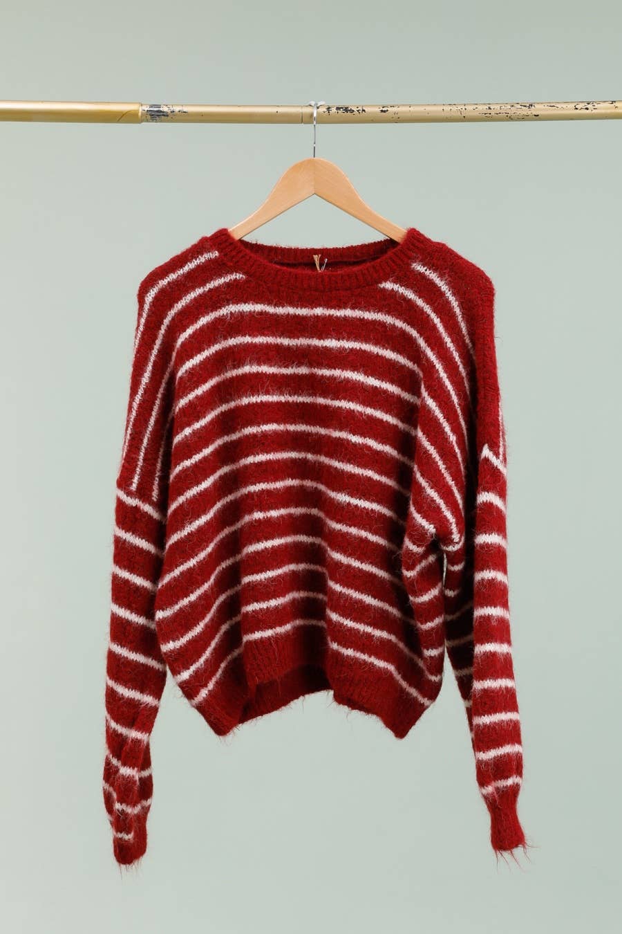 LÉA & LUC - Wholesale Knit Sweater - Women's - Striped sweater REF. 511580