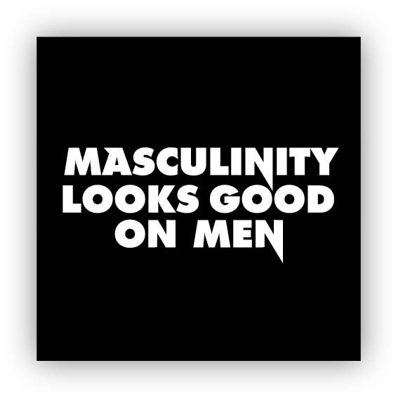 ADESIVO PER UOMINI, LA MASCOLINITÀ È BELLA per la vendita all'ingrosso da parte di Jargo