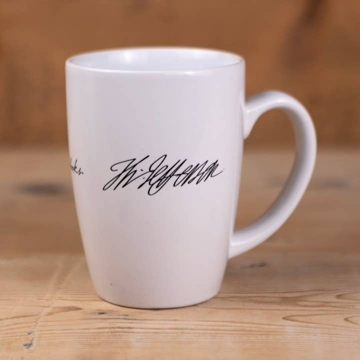 Liberty & Co. - Vente Tasse à café - Mug « Je ne peux pas vivre sans livres » de Thomas Jefferson5
