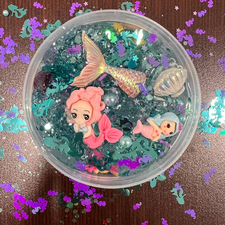 Scattered Slime - Wholesale Putty/slijm - Kinderen - Zeemeerminnen-slimemixpakket5