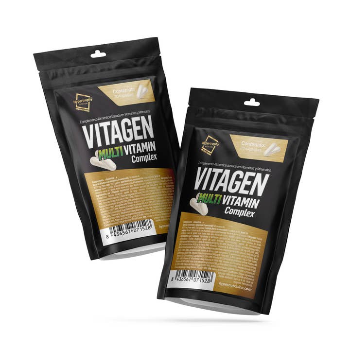 VITAGEN COMPLEXE MULTIVITAMINES | 30 CAPS pour la vente par HYPERTROPHY NUTRITION