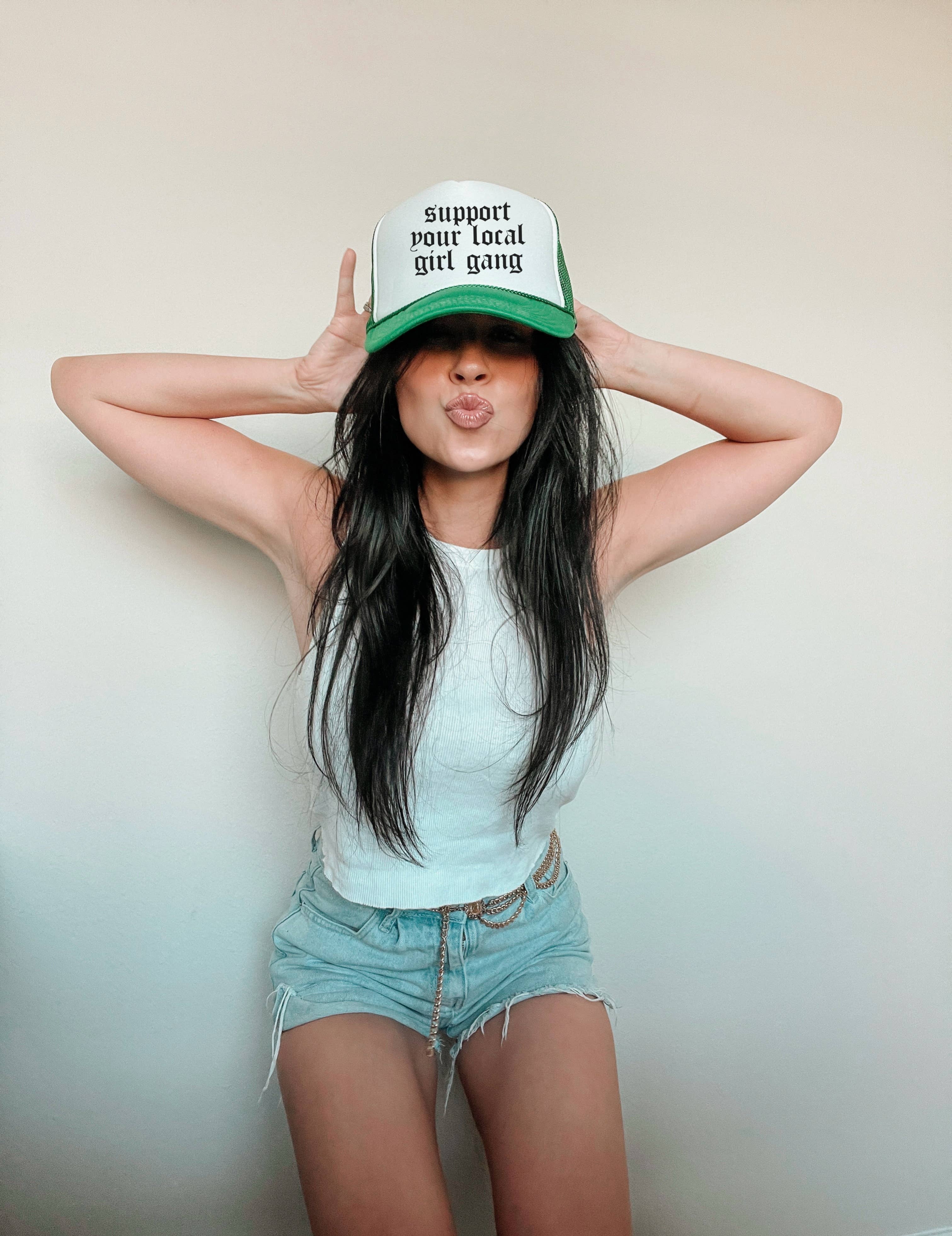 LOLA MAGNOLIA - Wholesale Trucker Hat - Women's - GIRL GANG TRUCKER HAT1