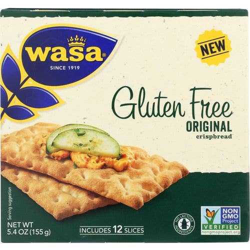 WASA ORIGINAL CRISPBREAD 5.4 OZ (Pack of 10) for wholesale by KeHE Distributors, LLC