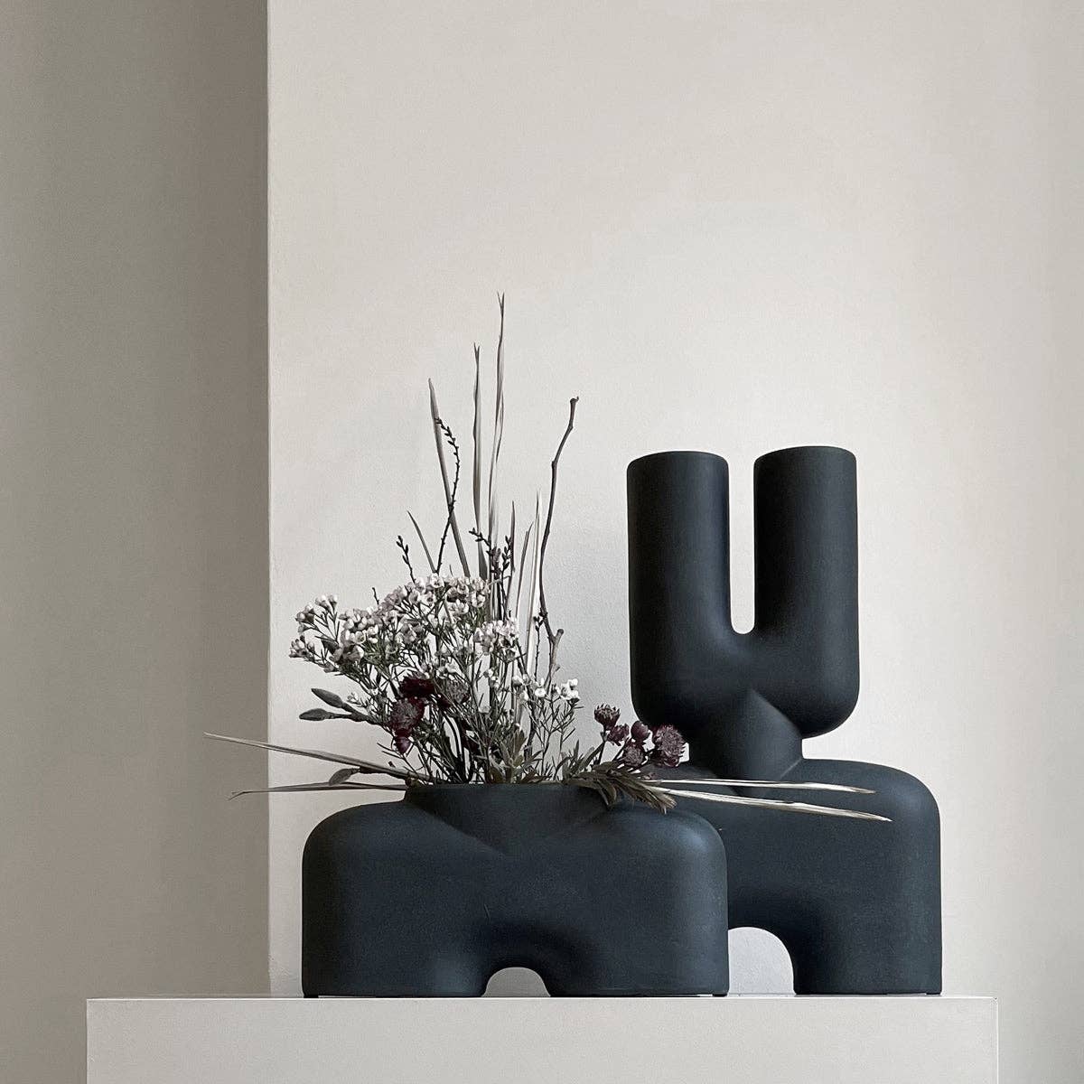 Studio Nordhaven - Vente Décorations de table - Cobra Double Medio - Noir4