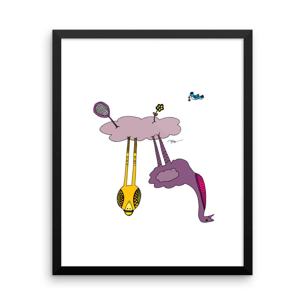 The MoMeMans - Wholesale Art Print - The Cloud Birds Print5