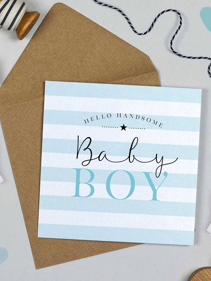 Candy Stripe Baby Boy for wholesale by Michelle Fiedler Design