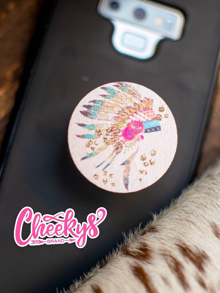 Warrior Phone Grip Charm for wholesale by Cheekys Brand