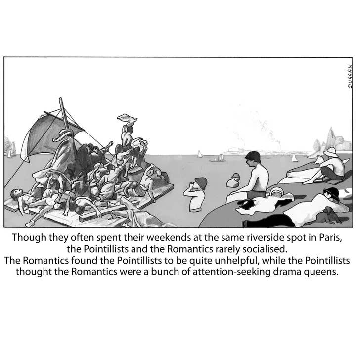 Kunsthistorisk lykønskningskort til alle lejligheder#2 for engroshandel hos Duggoons Greeting Cards