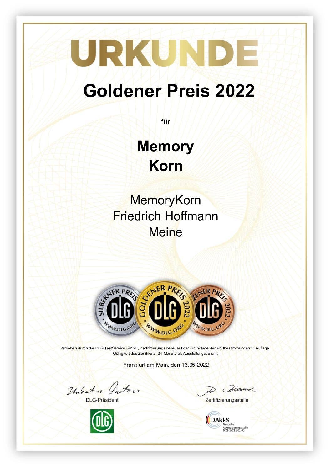 MemoryKorn - Vendita all'ingrosso Vodka - MemoryKorn 0,2 Litri4