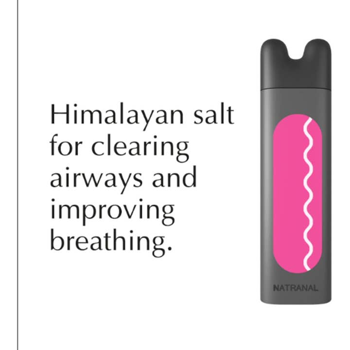 Natranal - Wholesale Aromatherapy inhaler - Natranal Himalayan Salt Nasal Puffer1