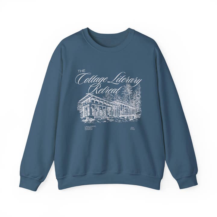 Shadowbound Spines LLC - Wholesale Graphic Sweatshirt - Women's - Heated Rivalry The Cottage Retreat Sweatshirt1