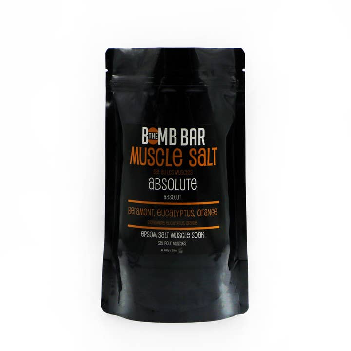 Bath Soak - Muscle Salt for wholesale by The Bomb Bar