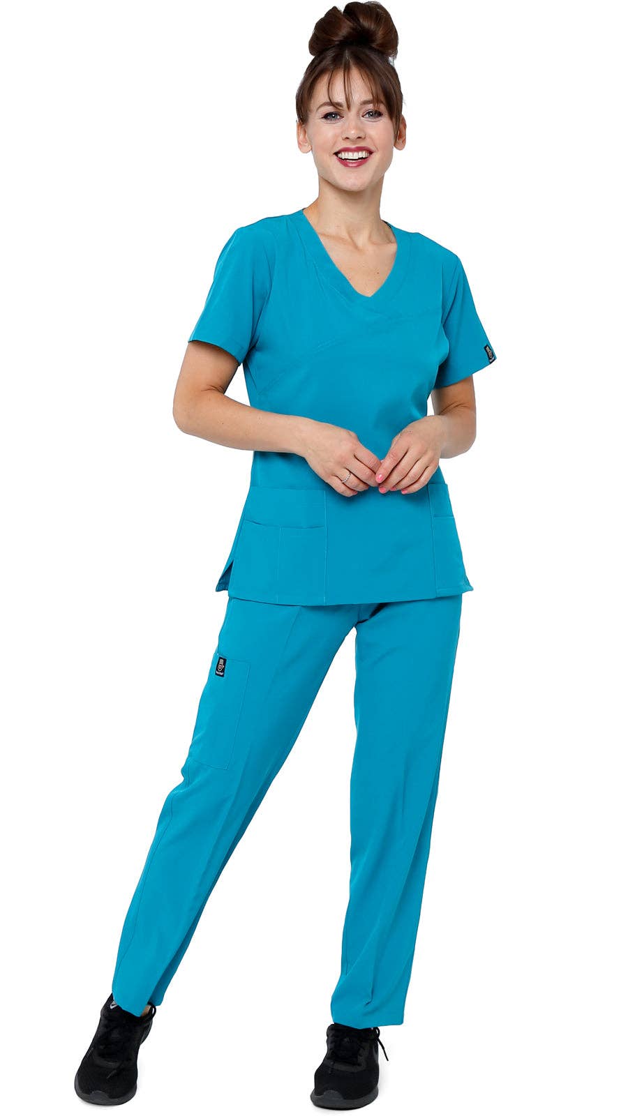 Dress A Med – wholesale Healthcare uniform – Women's – Women's 4-Way Extreme Stretch Uniform Set - Style ST10010