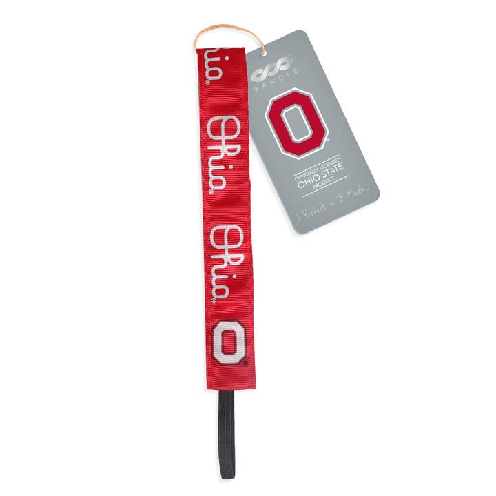 BANDED - Wholesale Fashion Headband - Women's - Ohio State® Reflective Logo Headband8