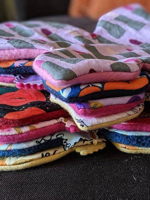 Rhymes with Orange - Wholesale Period Underwear - Women's - Reusable Cloth Pad (Heavy) 10 or 11 inch2