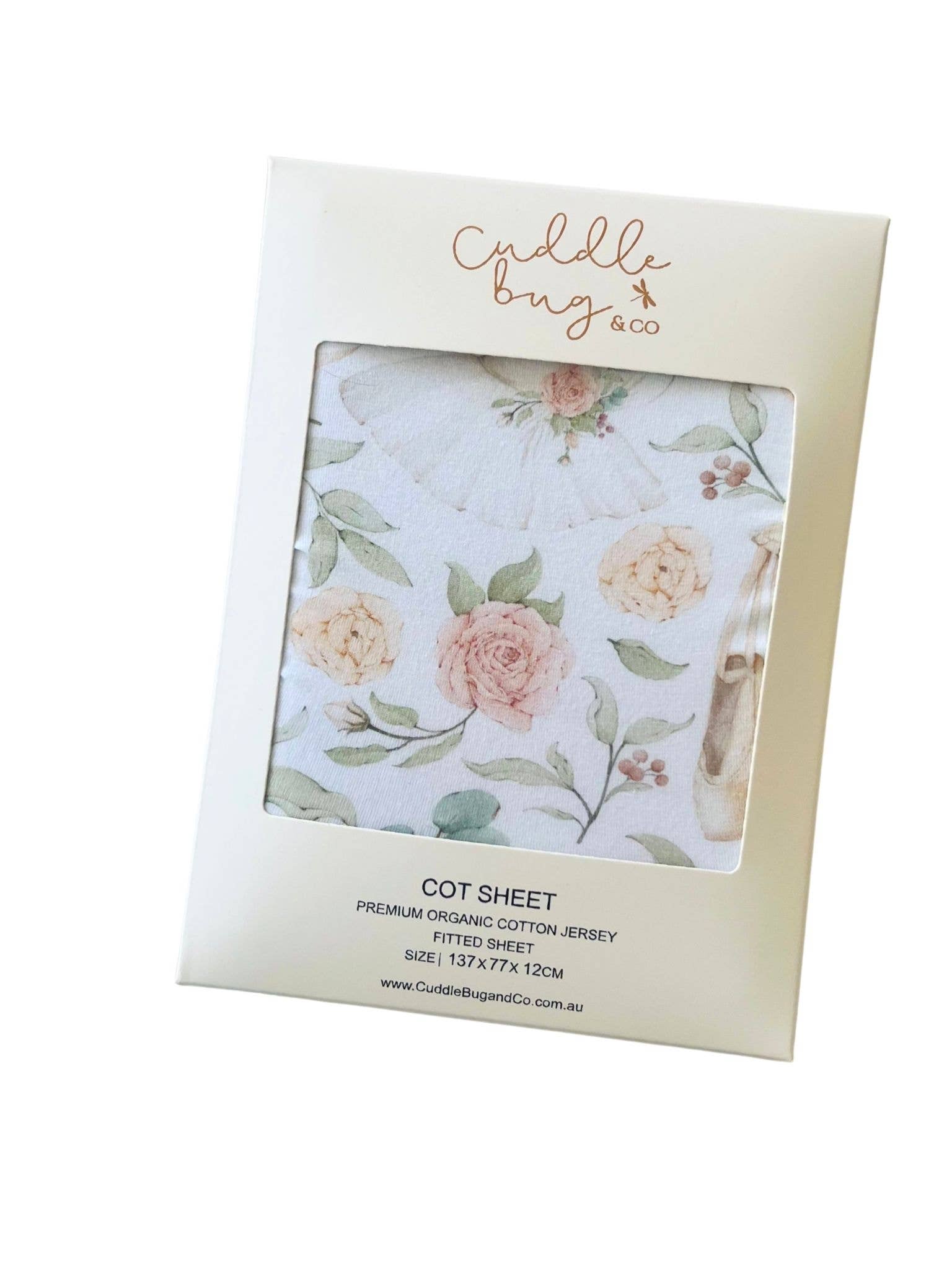 Cuddle Bug & Co - Wholesale Cot/crib sheets - Cuddle Bug & Co Cot Sheet Amelia1