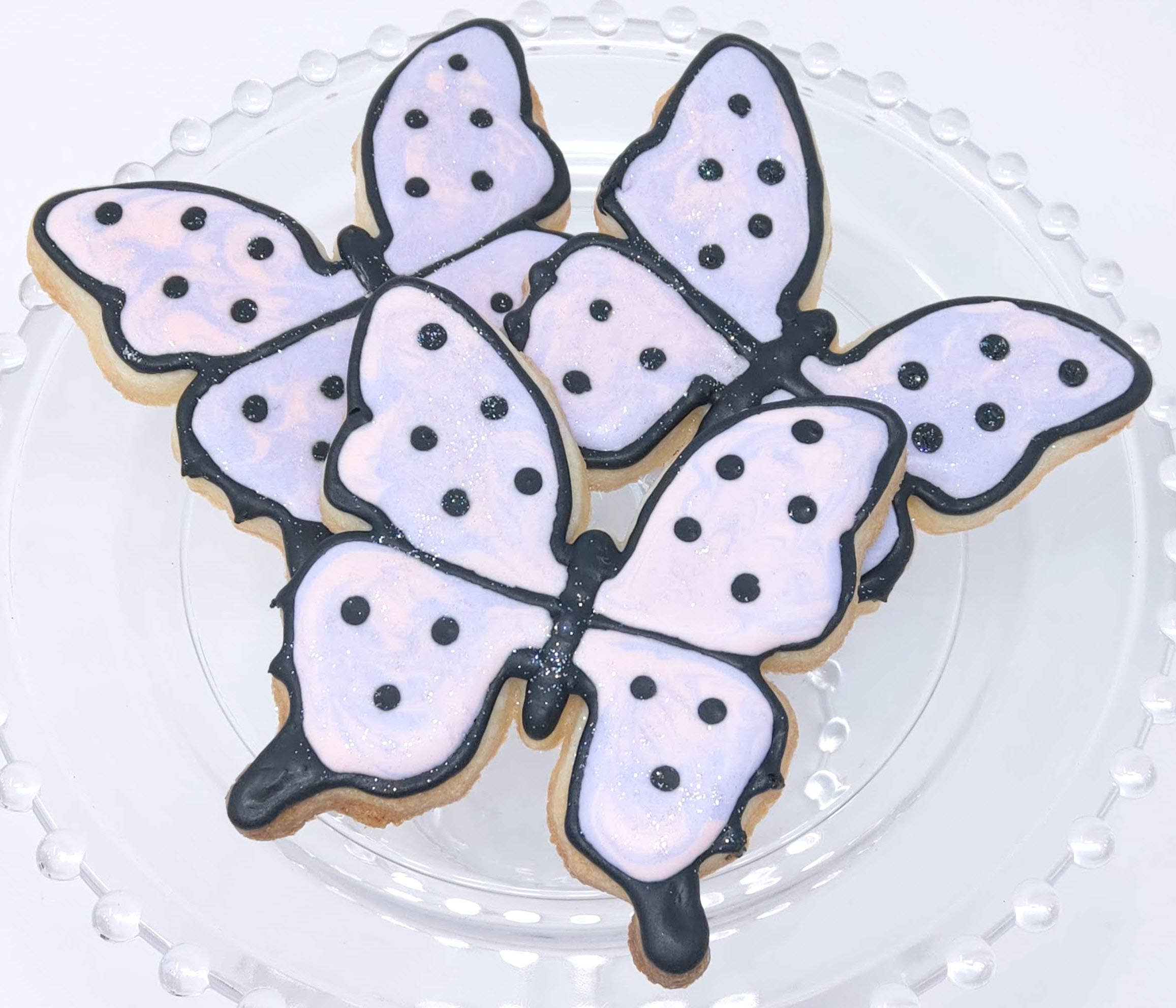 Wild Angel Treats, LLC - Wholesale Cookie - Spring Butterfly Royal Icing Cookies6