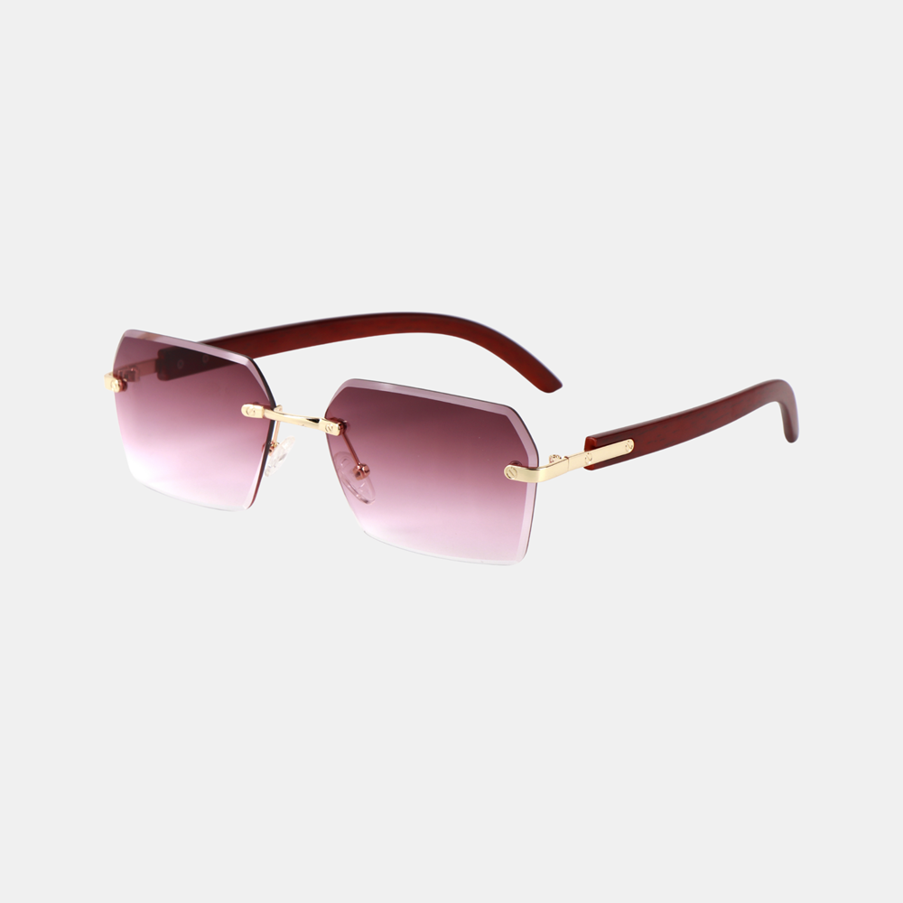 Antigone - Wholesale Sunglasses – Women's - Sam Sunglasses - Pink Brown Tort0