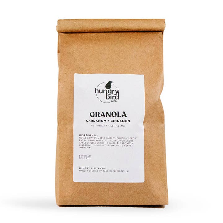 Granola - Cardamom + Cinnamon (4 LBS - Bulk) for wholesale by Hungry Bird Eats