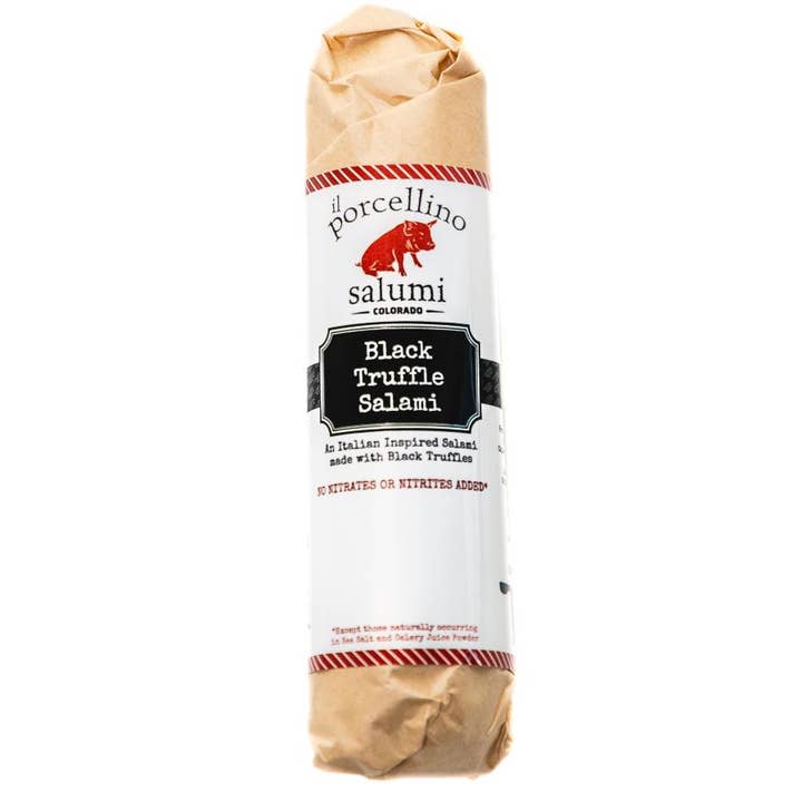 Il Porcellino Salumi - Wholesale Salami - Black Truffle Salami