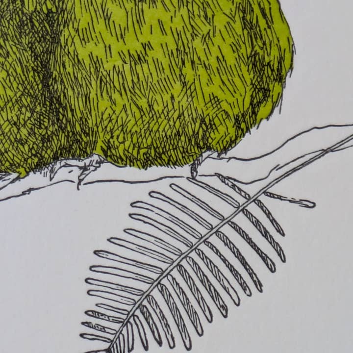 Painted Tongue Press - Wholesale Love Card - Acacia Love Card2