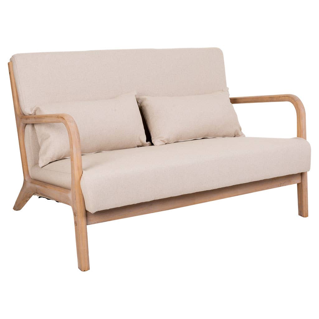 Creaciones Meng - Wholesale Sofa - UPHOLSTERED WOODEN SOFA 122x85x74h cm0