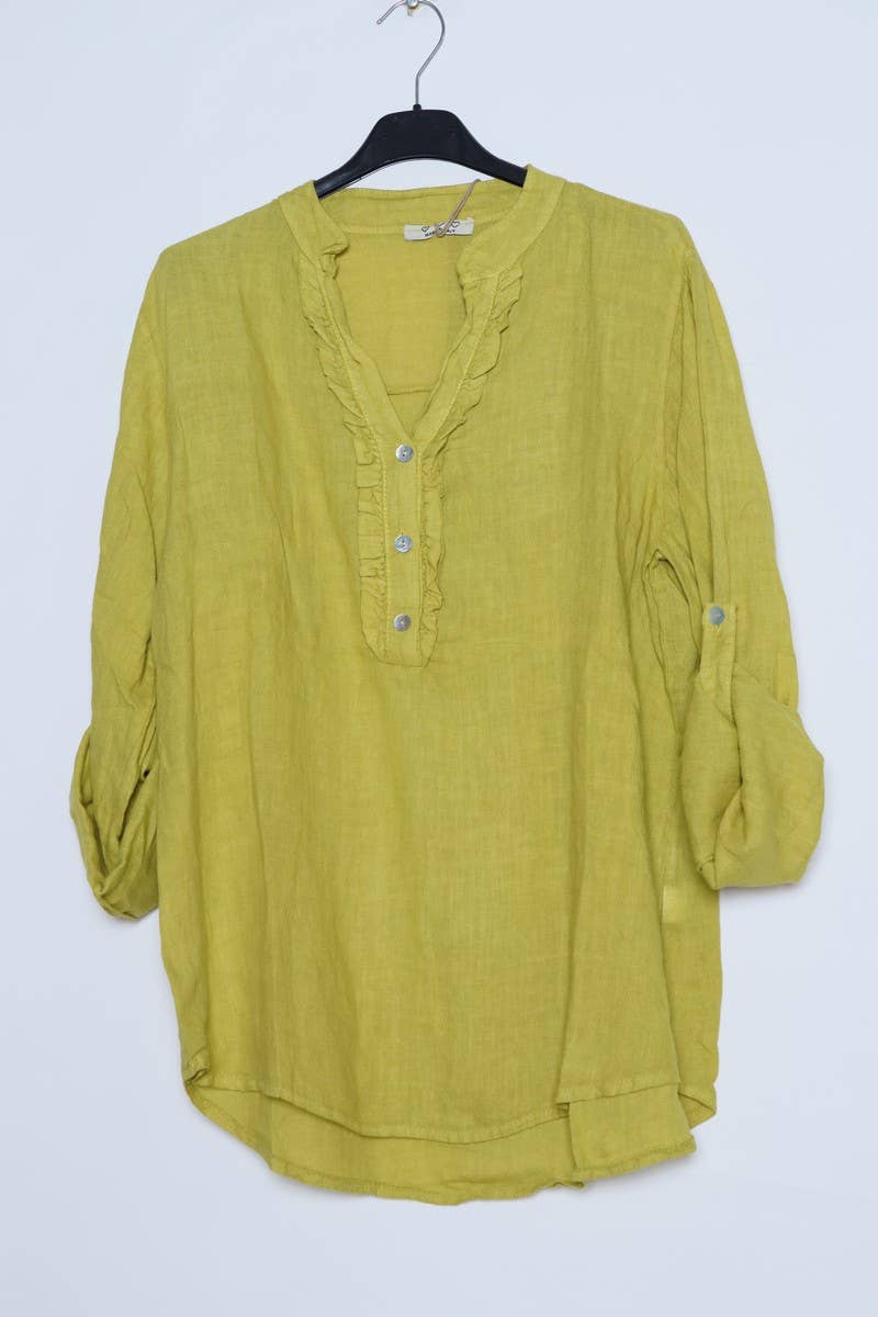 LÉA & LUC – wholesale Blus - Dam – Blus i 100 % linne REF. 664912