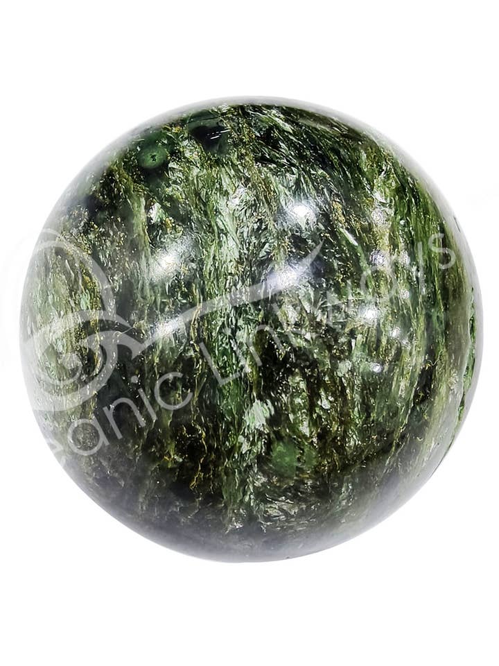 (KG)SPHÈRE - ÉMERAUDE AVEC QUARTZ 1,75-2,5" pour la vente par Oceanic Linkways Inc