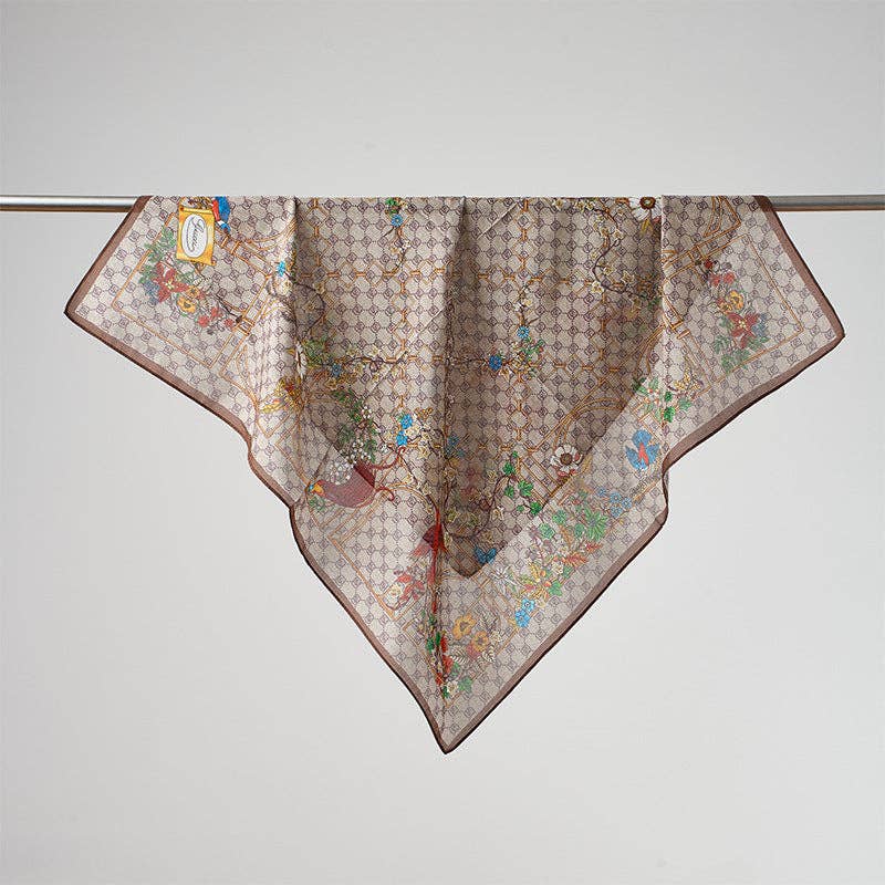 Marayn - Vendita all'ingrosso Sciarpa - Donna - Sciarpa in Misto Seta Leggera Primavera Estate Versatile19