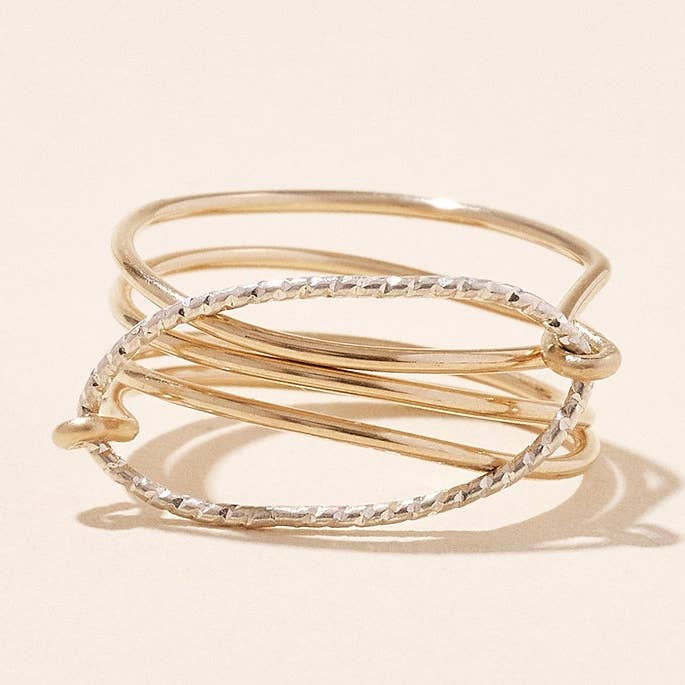 NINA RINGEN GULDBELAGT OG STERLING SØLV 925 for engroshandel hos Camille Colette Studio