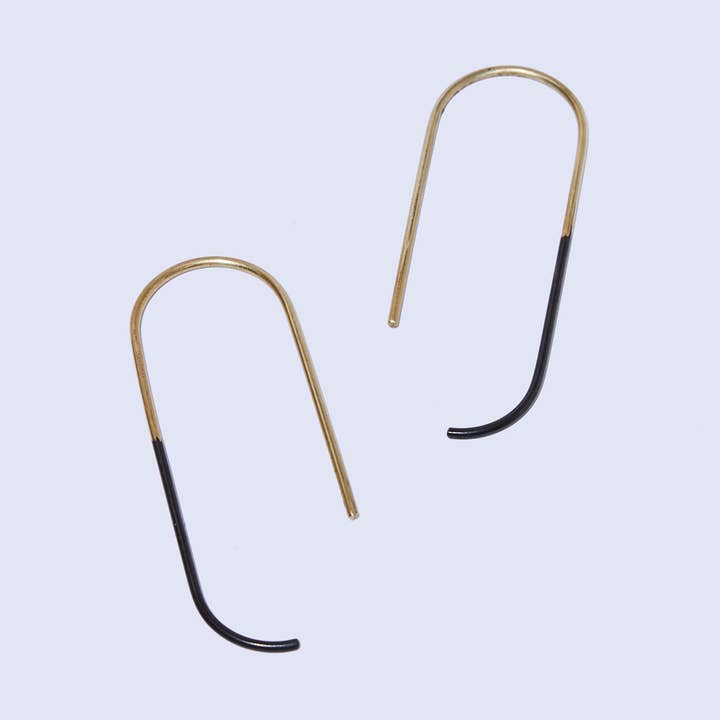 Loop Hook Statement Earrings - Ombre for wholesale by MULXIPLY