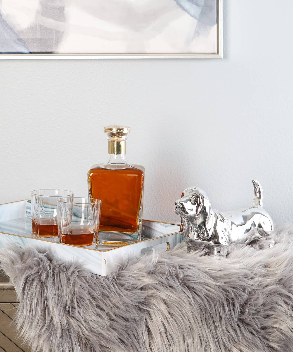 NAYOTHECORGI – Großhandel Dekofigur – Stehende Basset Hound Keramikstatue12